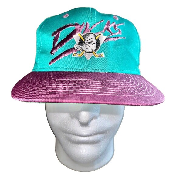 Vintage 90’s Anaheim Mighty Ducks SnapBack Hat NWT - Picture 2 of 6